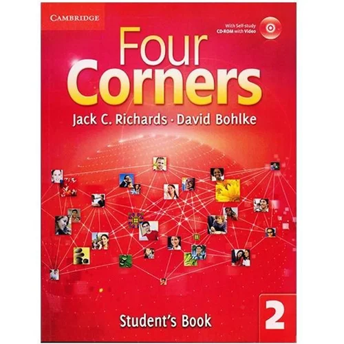 کتاب زبان Four Corners 2 Students Book + Workbook