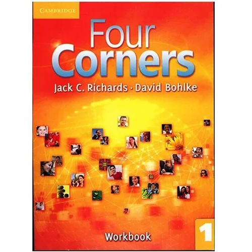 کتاب زبان Four Corners 1 Workbook+student  book