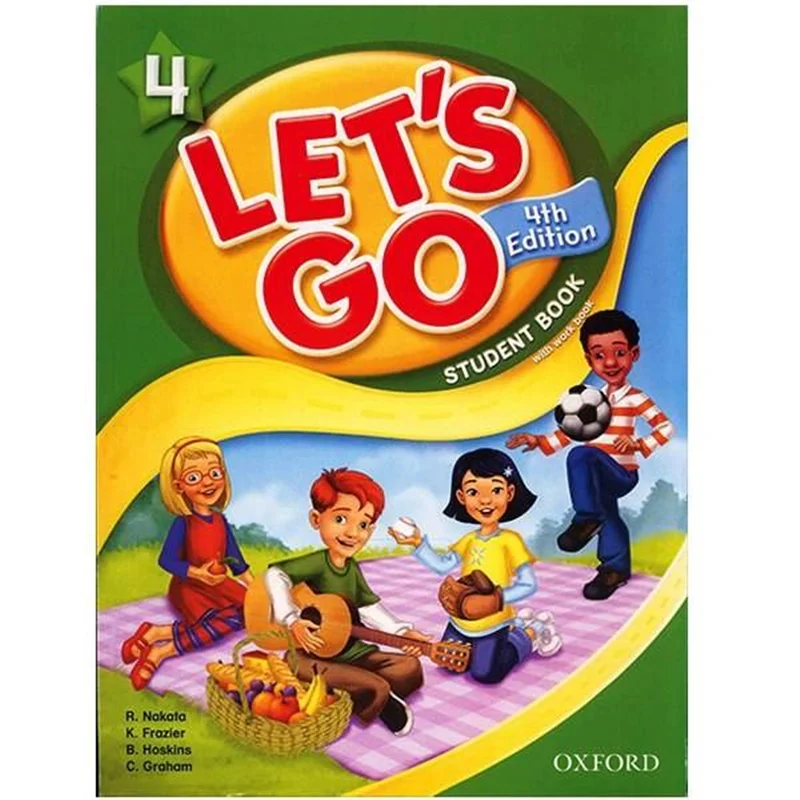 کتاب زبان Lets Go 4 - Student Book + Workbook