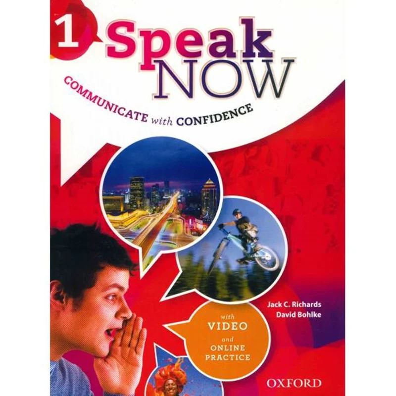 کتاب زبان Speak Now 1 Students Book And Work Book اثر جک سی. ریچاردز - دو جلدی