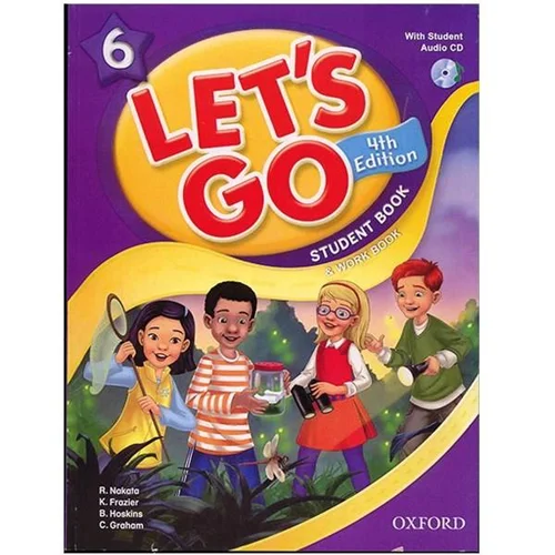 کتاب زبان Lets Go 6 - Student Book + Workbook