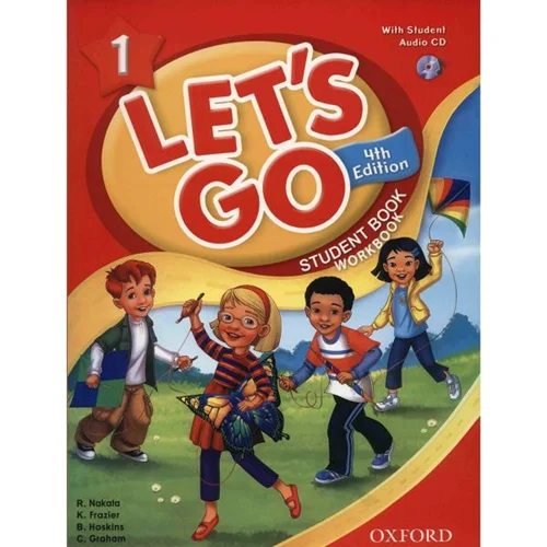 کتاب زبان Lets Go 1 - Student Book + Workbook - 4th Edition